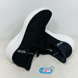 Skechers Shoes Womens 7 Ultra Flex 3.0 Black Slip In Running Sneakers 149710